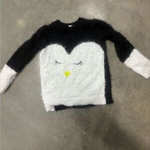 Black and White Penguin Sweater